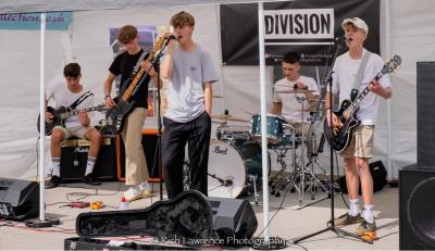 DIVISION - Local Band play a thank you gig for the West Looe Town Trust Charity and their support 