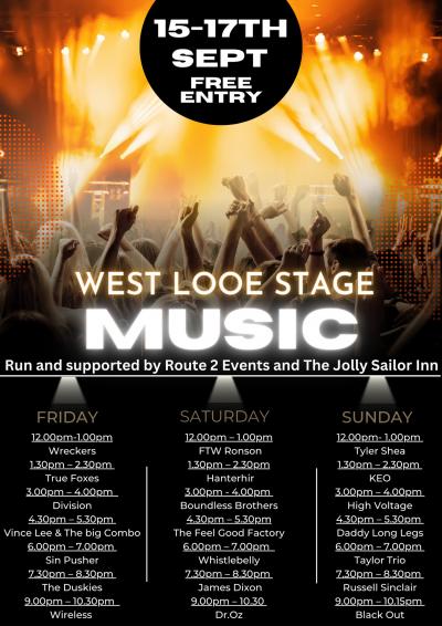 West Looe Stage Music 