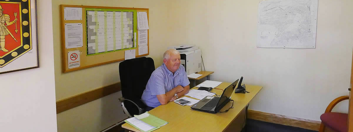 A friendly welcome at our reception desk